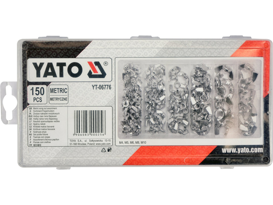 TYT-06776 GARNITURA LEPTIR MATICA 150/1 M4,M5,M6,M8,M10