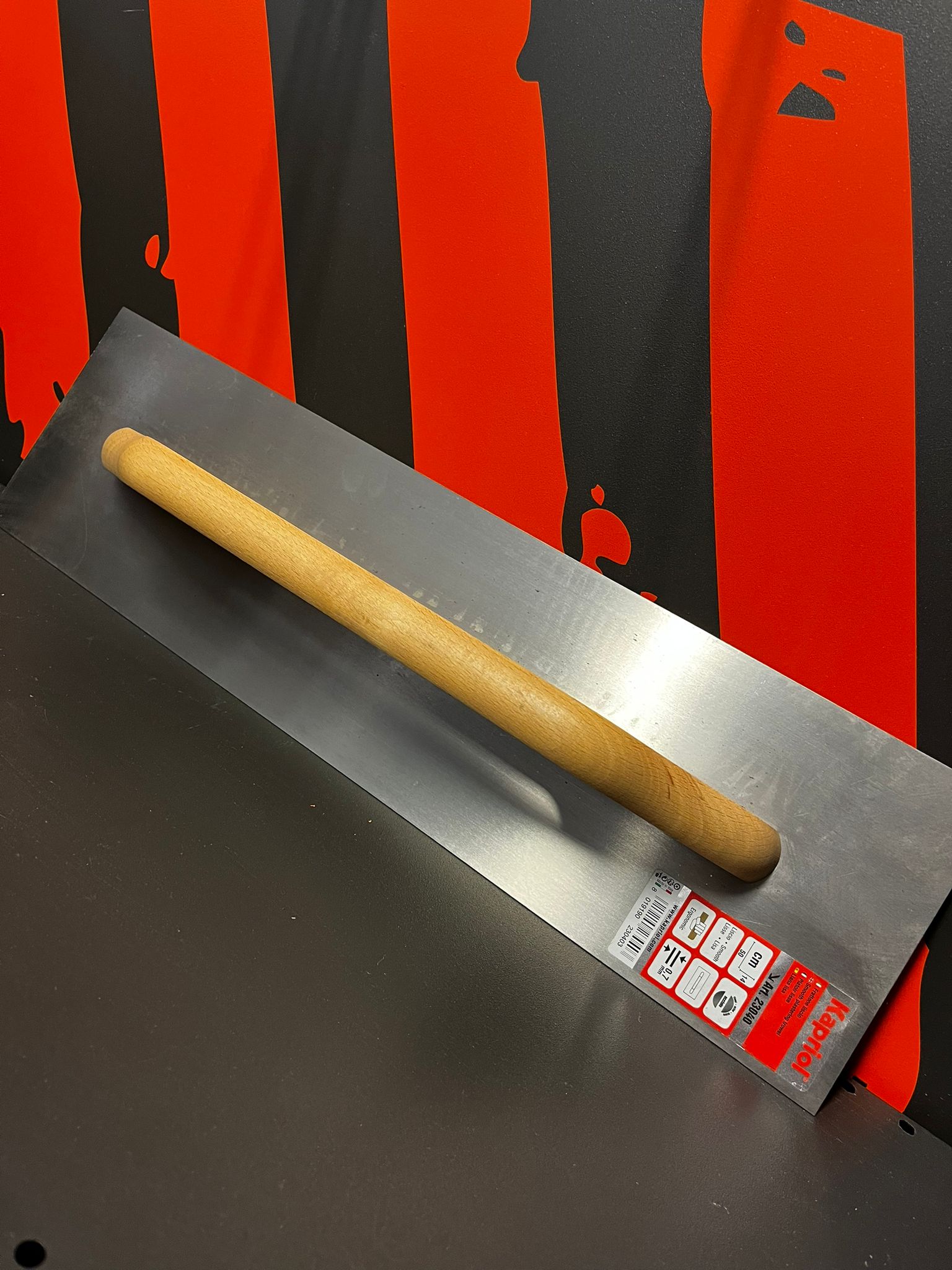 KAPRIOL GLADILICA INOX 14X50 DRVENA DRŠKA