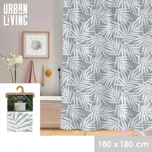 F153319 ZAVJESA ZA TUŠ JUNGLE 180X180 CM