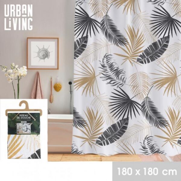 F153320 ZAVJESA ZA TUŠ TROPIC 180X180 CM
