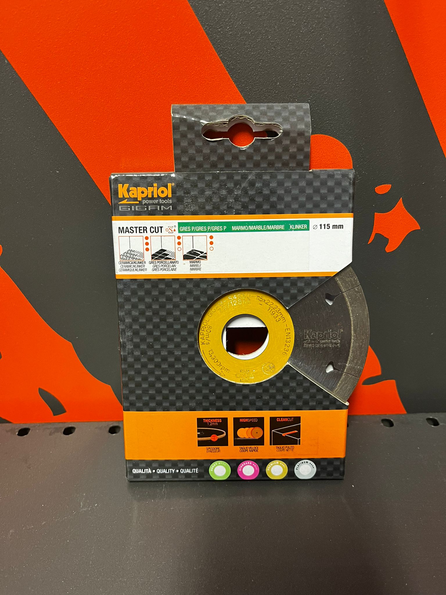 KAPRIOL DIJAMANT REZNA PLOČA 115X22,2 KERAMIKA,PORCULAN