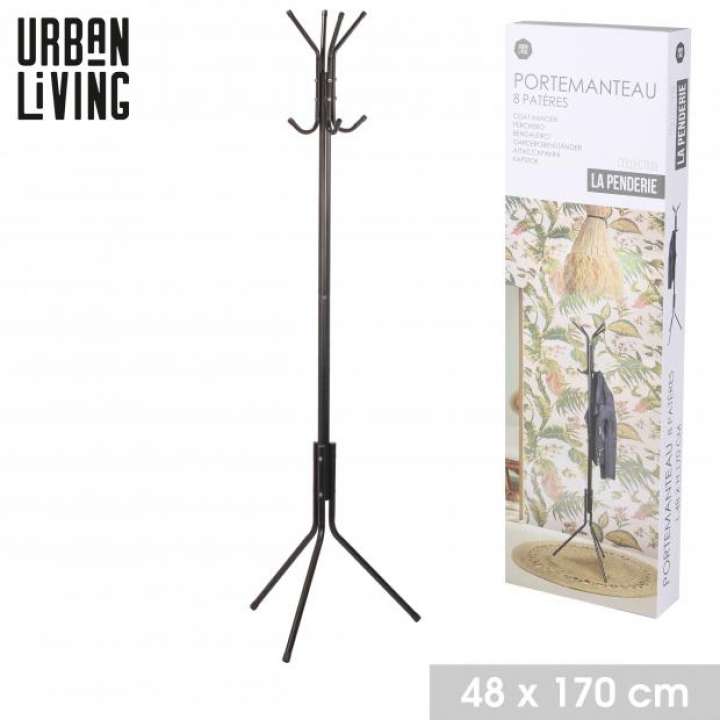 F21695 VJEŠALICA ZA JAKNE CRNA