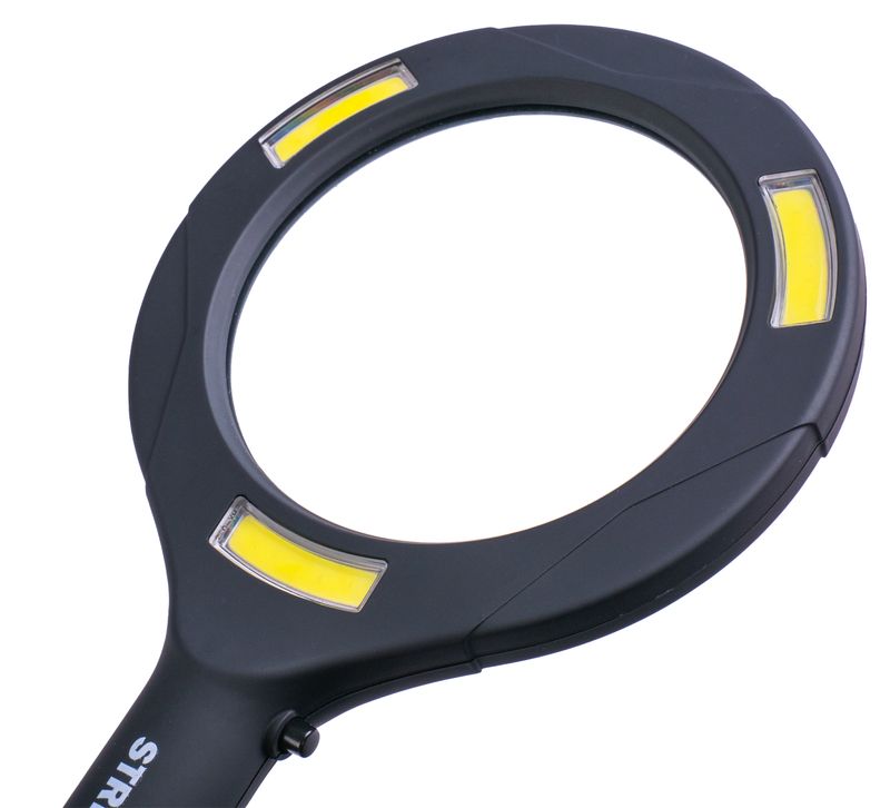ST2172757 POVEĆALO SA SVJETLOM 15/1, 2xAA, LED 100 lm, 3x LED, SELL BOX