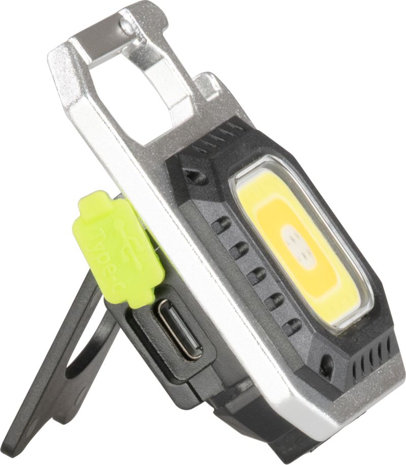 ST2173360 SVJETILJKA RADNA LED 1100 LM, MAGNET, S KOPČOM, USB PUNJENJE, SELL BOX 10/1