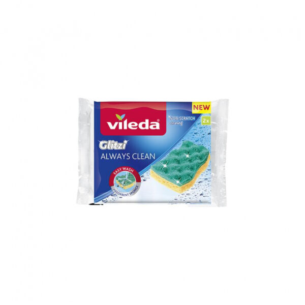 ST2211697 VILEDA SPUŽVA ZA PRANJE POSUĐA GLITZI 2/1