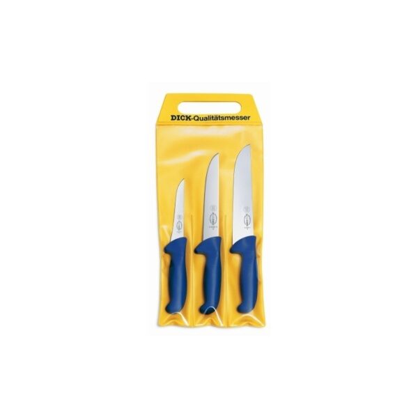 82553 DICK NOŽ ERGOGRIP SET 3/1 PLAVI