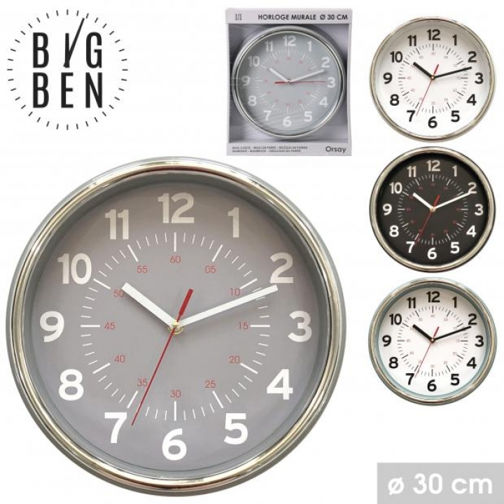 F35801 ZIDNI SAT BIG BEN, PROMJERA 30 CM
