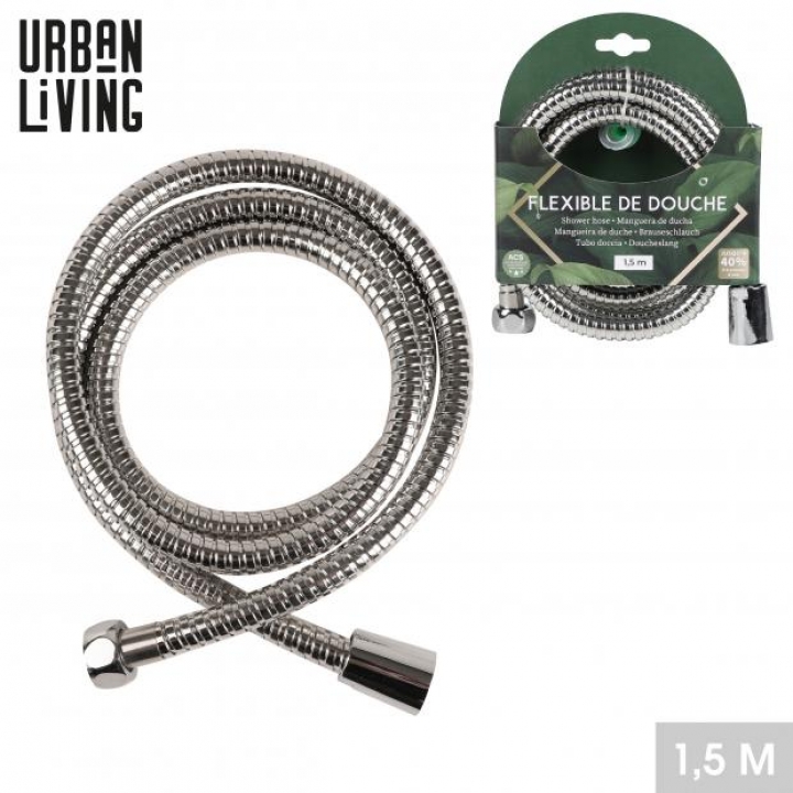 F44009 CRIJEVO ZA TUŠ FLEKSIBILNO 1,5M INOX