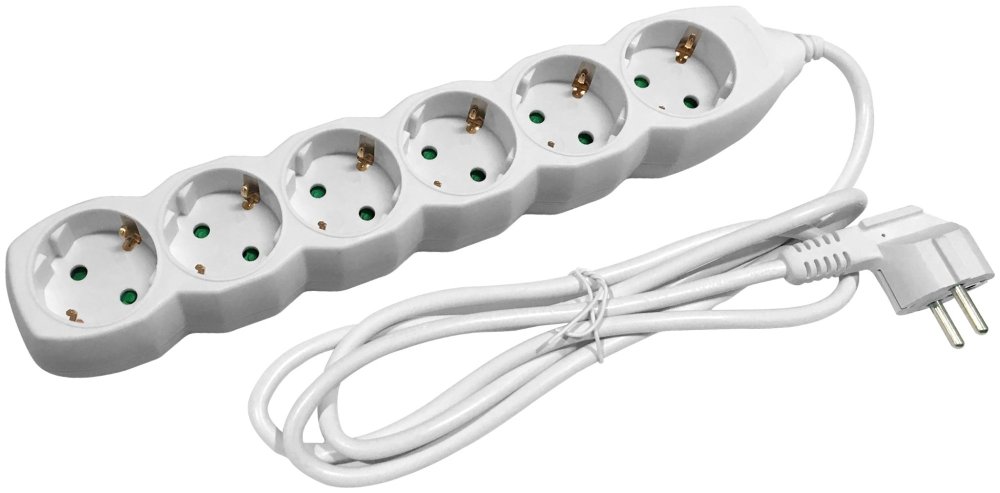 51159 PRODUŽNI KABEL 6 UTIČNICA 5M  3X1,5