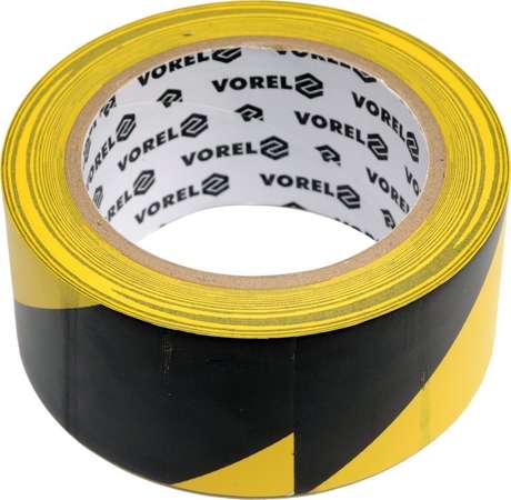 TRAKA ZA OZNAČAVANJE 48MM/33M SAMOLJEPLJIVA ŽUTO/CRNA