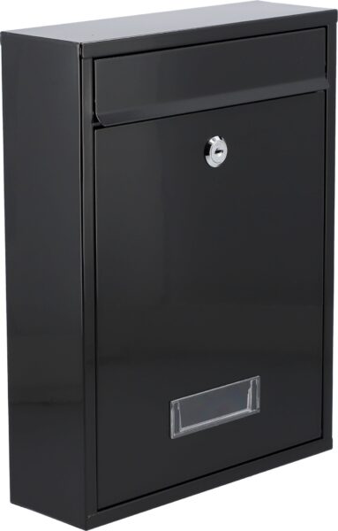 T78555 POŠTANSKI SANDUČIĆ 360X260X80MM METALNI CRNI