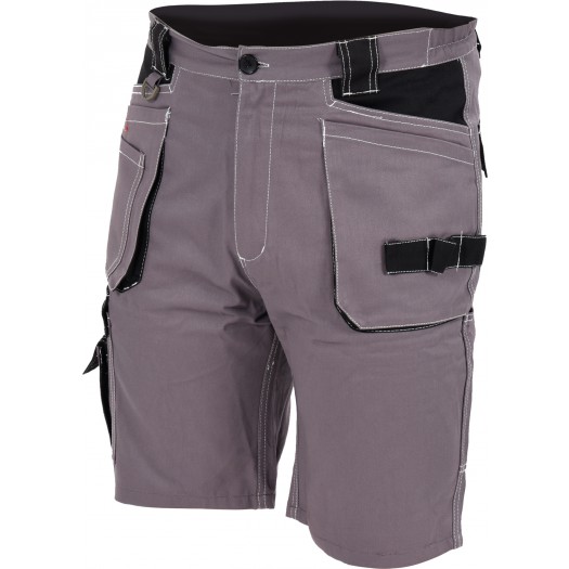 TYT-80940 RADNE BERMUDE YATO, SIVO-CRNE, vel. XXL