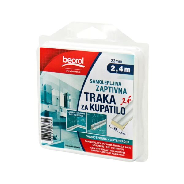 BEOROL SAMOLJEPLJIVA TRAKA ZA KUPAONICU 22MMX2,4M