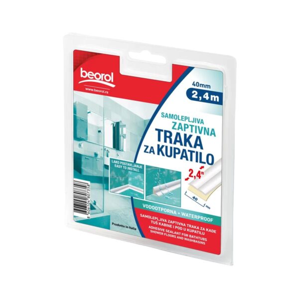 BEOROL SAMOLJEPLJIVA TRAKA ZA KUPAONICU 40MMX2,4M