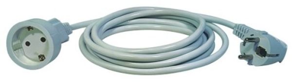 KABEL PRODUŽNI PP/J 5M 3X1,5mm BIJELI
