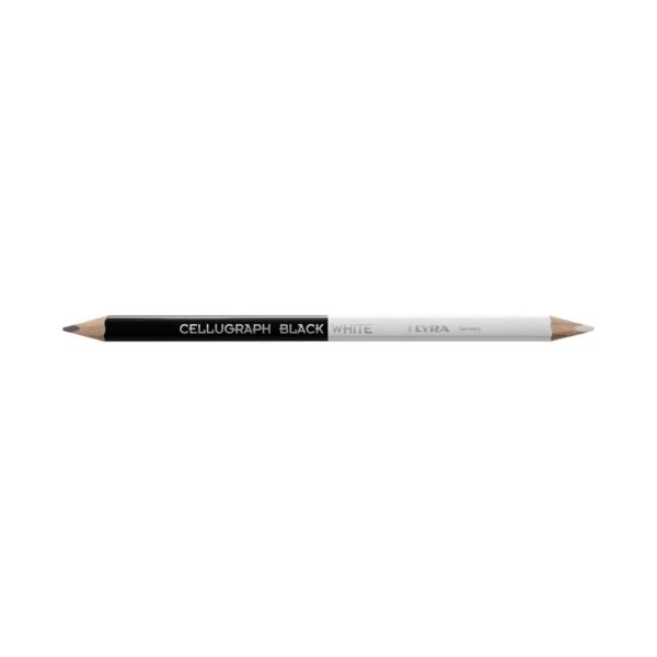 LYRA UNIVERZALNA OLOVKA OBOSTRANA CRNO-BIJELA 240MM 2B 1/1