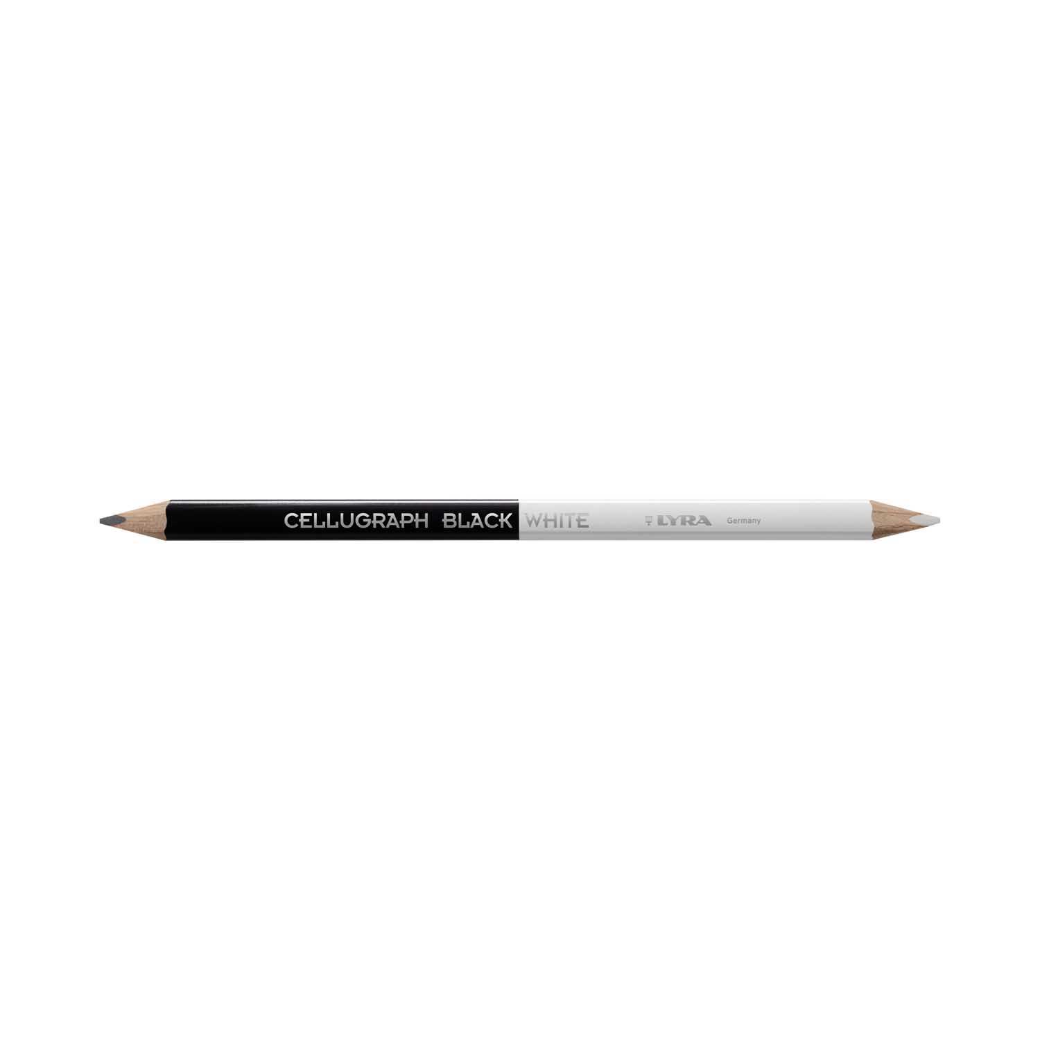 L1940204 LYRA UNIVERZALNA OLOVKA OBOSTRANA CRNO-BIJELA 240MM 2B 50/1