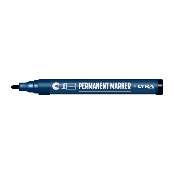 LYRA MARKER S OKRUGLIM VRHOM CRNI 1-4MM 1/1
