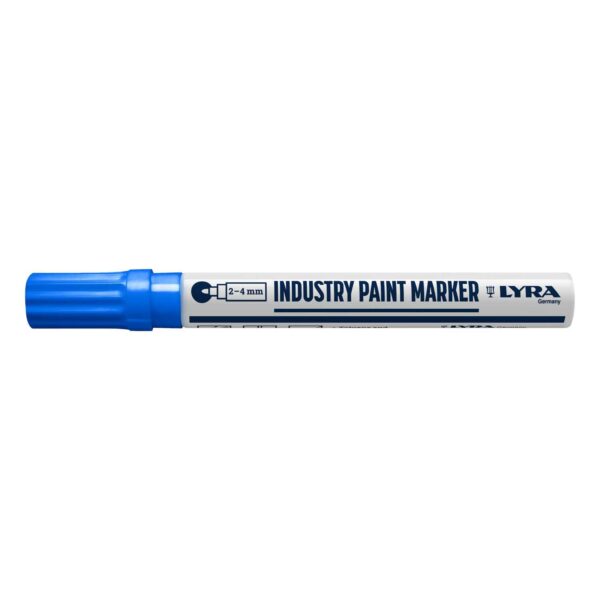 LYRA INDUSTRIJSKI MARKER S OKRUGLIM VRHOM 400°C PLAVI 2-4MM 1/1