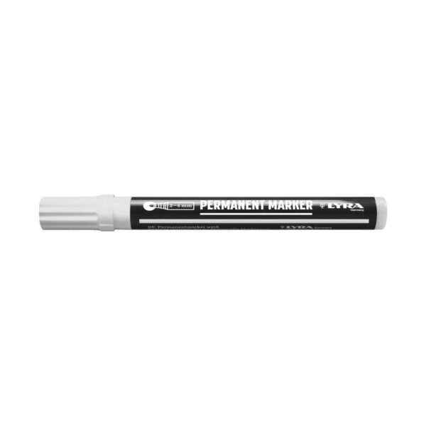 LYRA MARKER S OKRUGLIM VRHOM BIJELI 2-4MM 1/1