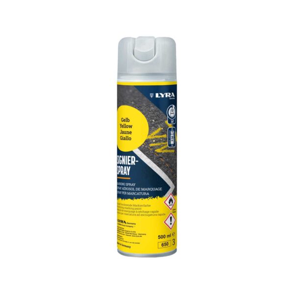 LYRA MARKER SPREJ ŽUTI 500 ML 1/1