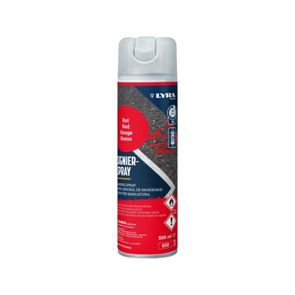 LYRA MARKER SPREJ CRVENI 500 ML 1/1