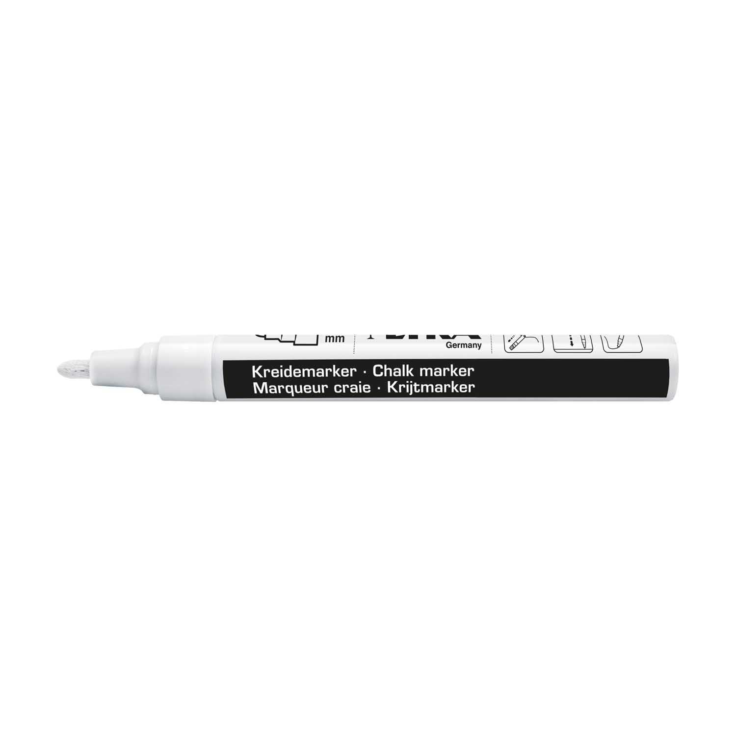 L4410001 LYRA MARKER SA TEKUĆOM KREDOM 2-4MM BIJELI 1/1
