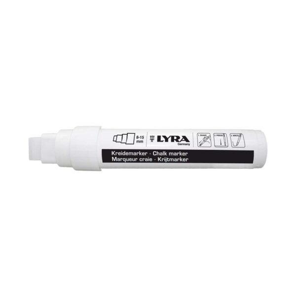 LYRA MARKER S TEKUĆOM KREDOM 8-15MM BIJELI 1/1