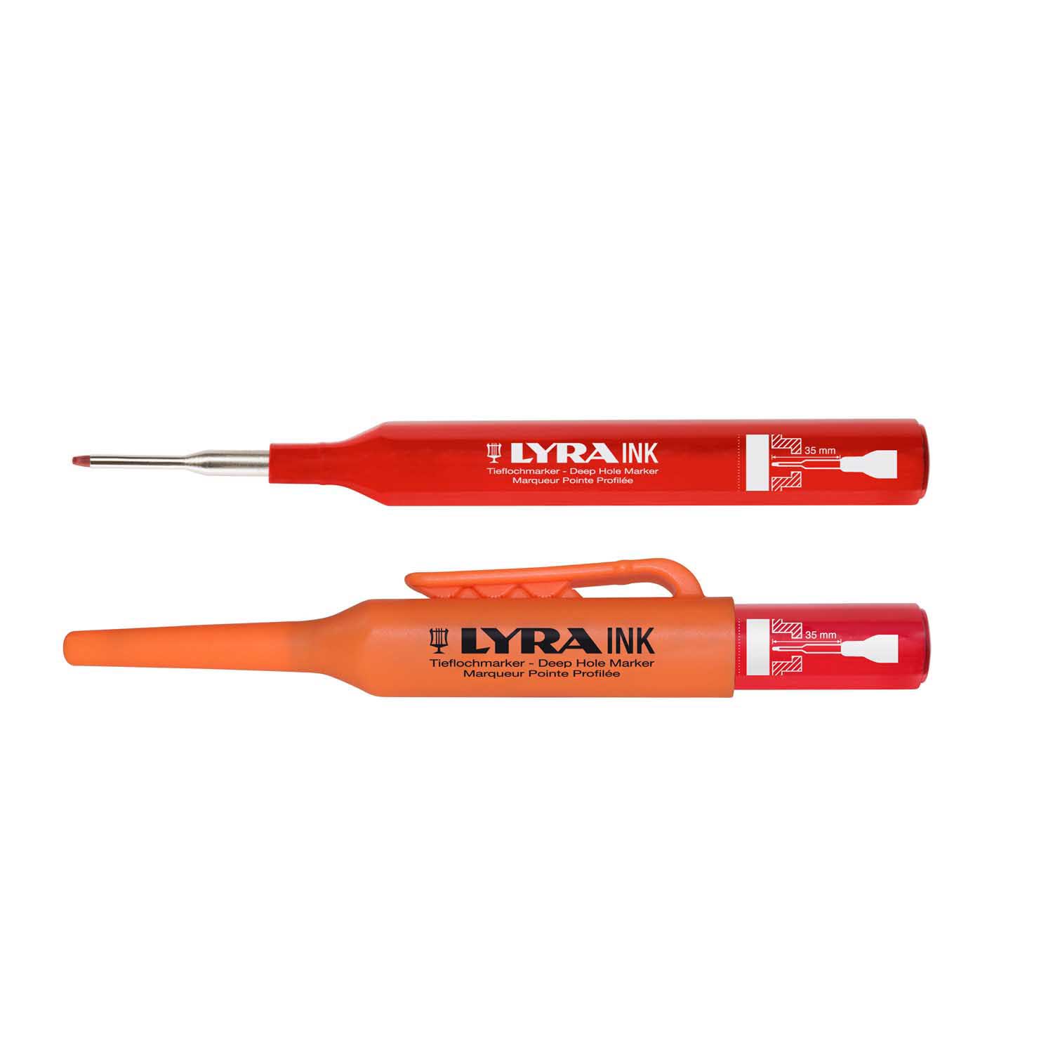 L4480017 LYRA MARKER ZA DUBOKE RUPE CRVENI 1MM 1/1