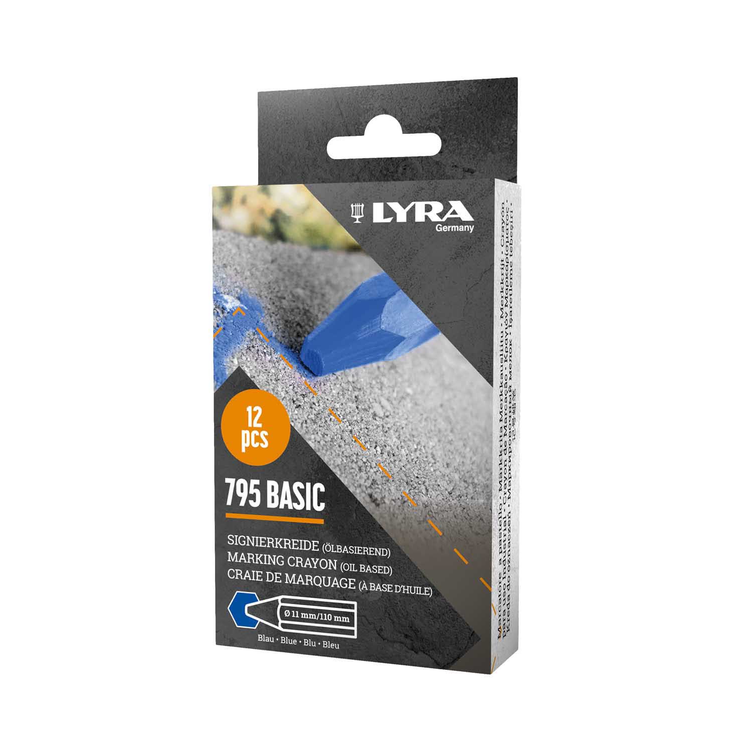 L4850051 LYRA KREDA ULJANA UNIVERZALNA PLAVA 12/1 BASIC 795