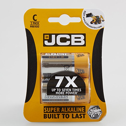 BATERIJA JCB SUPER ALKALNA LR14,1,5V, C, 2/1