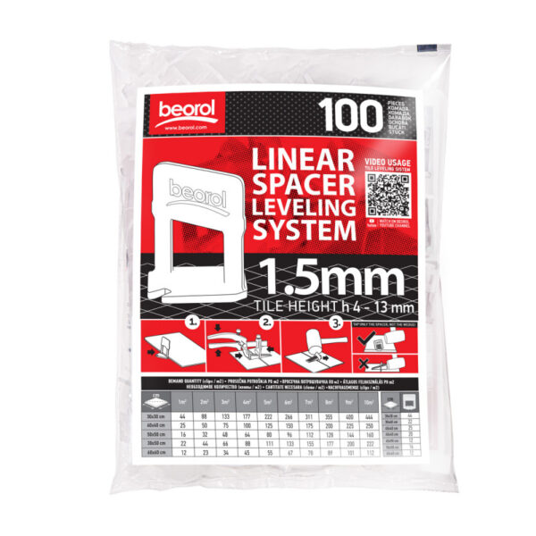BEOROL BAZA ZA NIVELIRANJE 1,5MM, 100/1