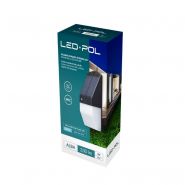SOLARNA SVJETILJKA 2W, 6000K, IP 54 170X83mm SENZOR