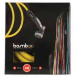 RRBXG50 VRTNO CRIJEVO BAMBOO EXTENSIBLE ŽUTO + PIŠTOLJ