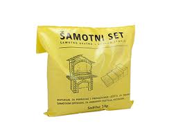 SAM01 ŠAMOTNI SET (2,3KG + 0,5L)