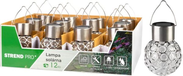 ST2171106 LAMPA SOLARNA 8x11 cm, 1x LED, AAA, 12/1