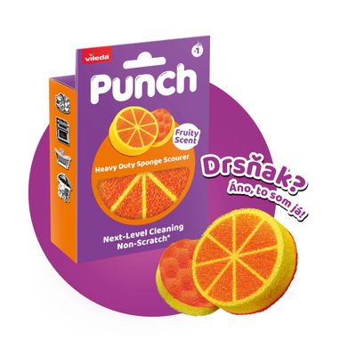 ST2211962 VILEDA SPUŽVA PUNCH NARANČA