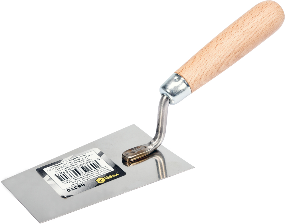 ŽLICA ZIDARSKA 130MM INOX KVADRATNA