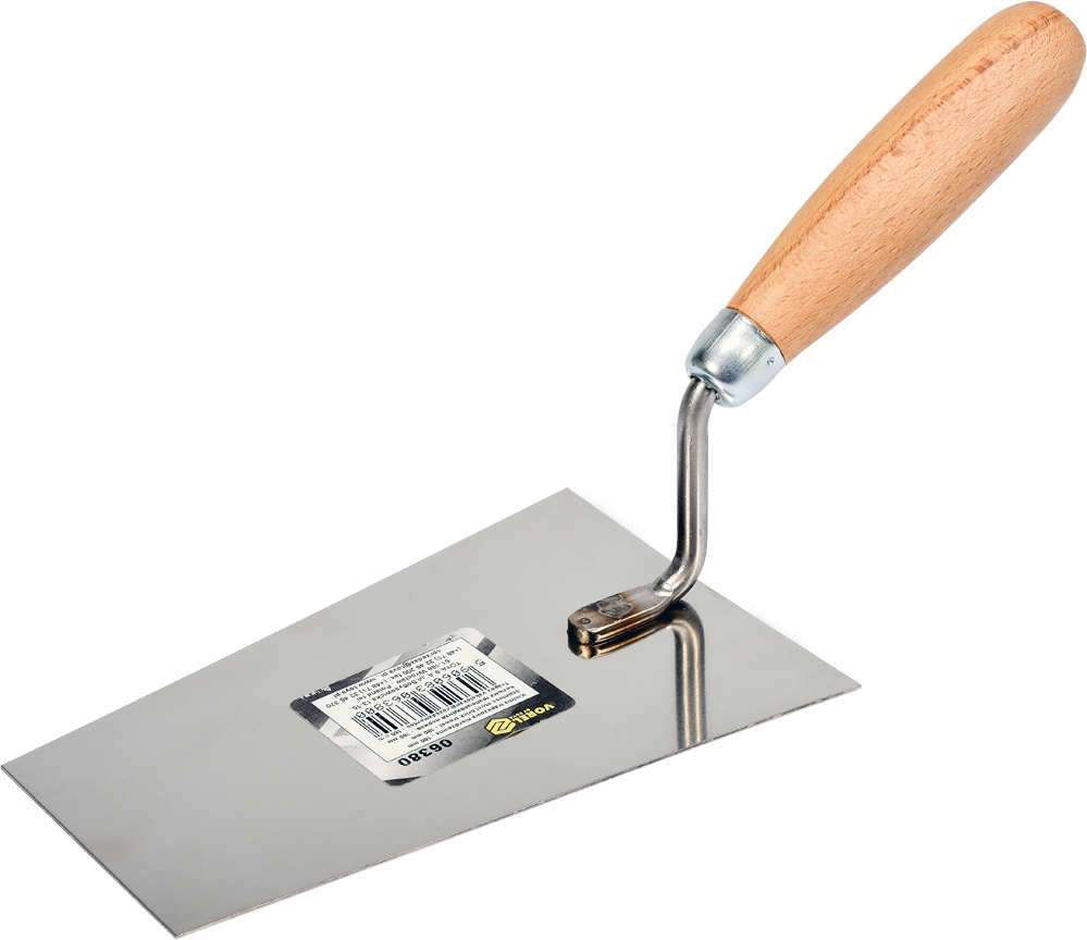 ŽLICA ZIDARSKA 180MM INOX KVADRATNA