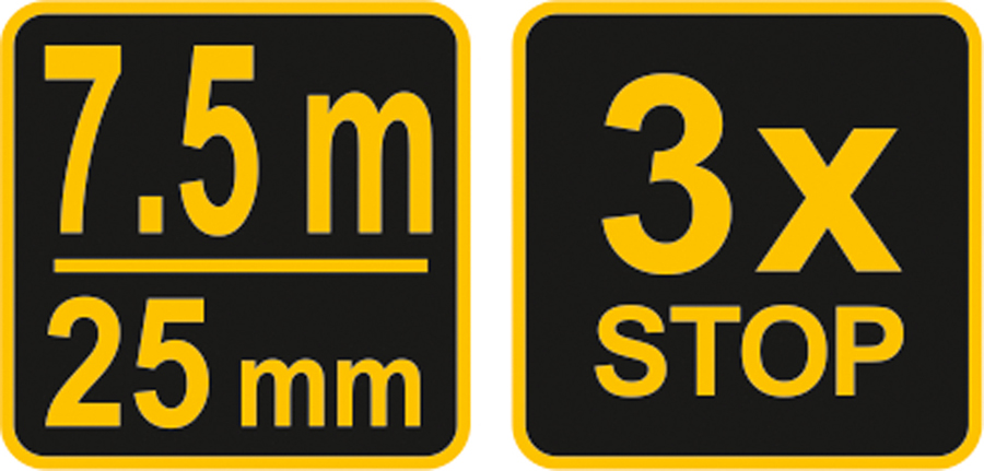 METAR ROLO GUMIRANI 7,5Mx25MM