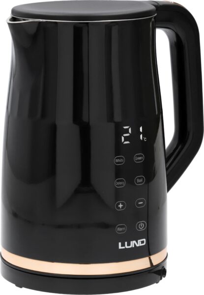 T68218 KUHALO ZA VODU 1,7L SA REGULATOROM TEMPERATURE CRNO