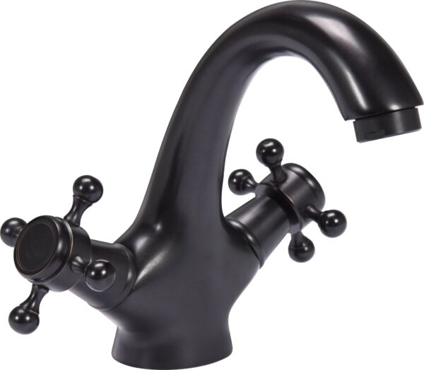 T75807 SLAVINA MJEŠALICA ZA UMIVAONIK "RETRO BLACK 1"