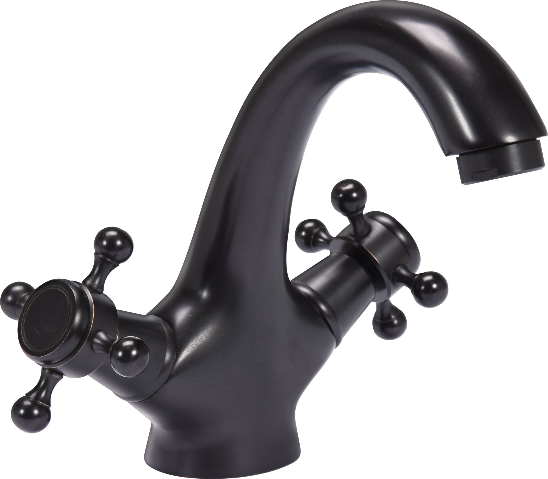 T75807 SLAVINA MJEŠALICA ZA UMIVAONIK "RETRO BLACK 1"