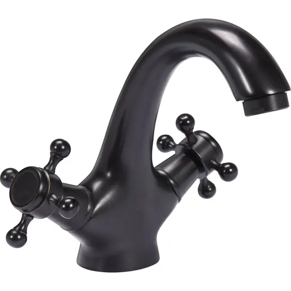 T75807 SLAVINA MJEŠALICA ZA UMIVAONIK "RETRO BLACK 1"