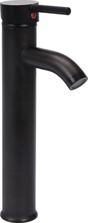 T75812 SLAVINA MJEŠALICA ZA UMIVAONIK "RETRO BLACK 2" DUGA