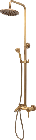 T75838 SLAVINA MJEŠALICA ZA KADU S TUŠ SETOM "RETRO BRONZE 2"