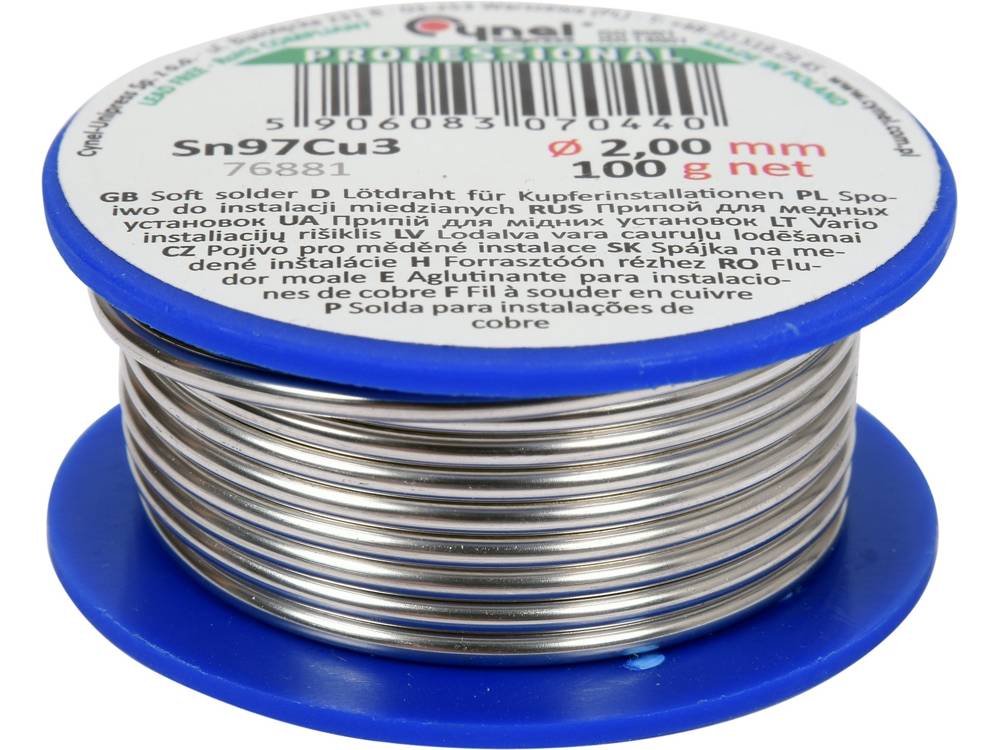 ŽICA ZA LEMLJENJE 2,0mm 100G
