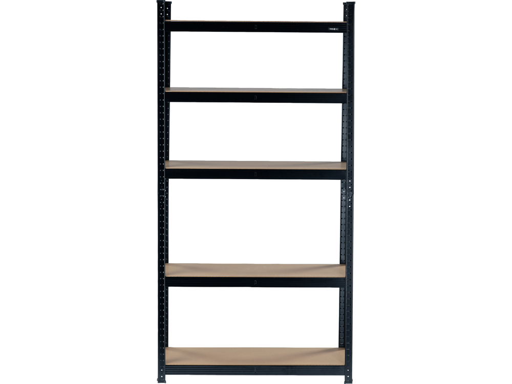 T78486 POLICA METALNA 180X90X40CM CRNA 5 POLICA