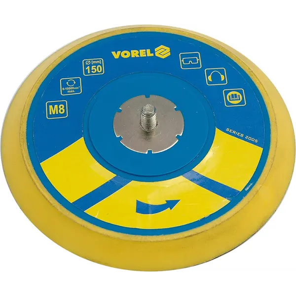 PODLOŽAK ZA DISK ČIČAK FI 150 MM M8 0-10000 OK/MIN
