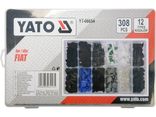 TYT-06654 SET PVC KOPČI ZA FIAT 308/1